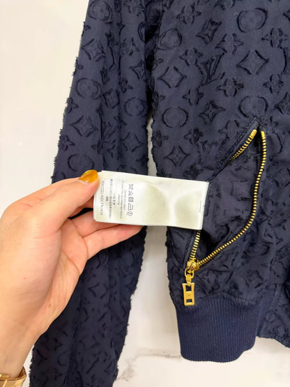 louis vuitton reversible pilot bomber jacket