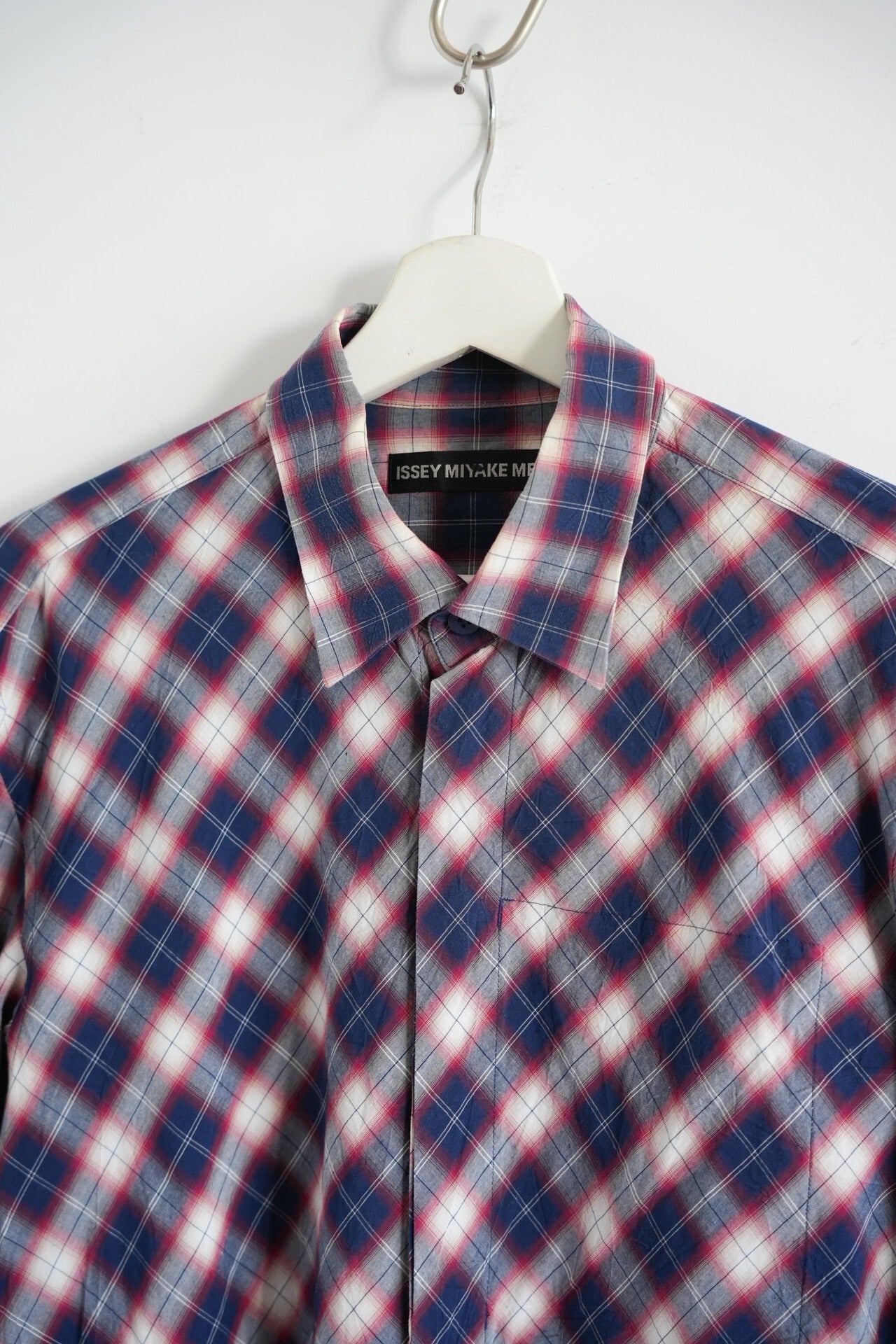Issey Miyake 90s Diamond Pattern Shirt