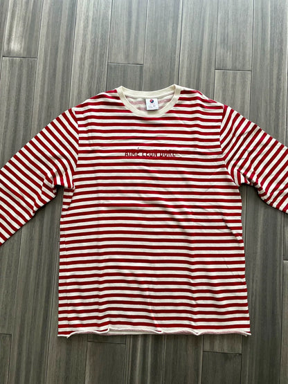 Aime Leon Dore Red Stripe Sweatshirt