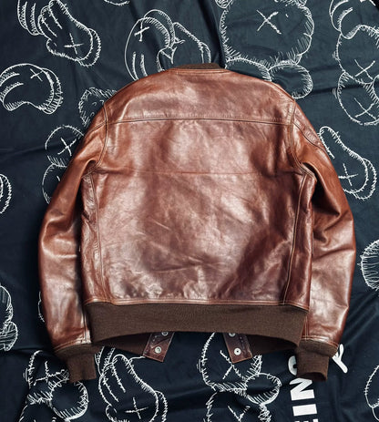 FREEWHEELERS 37J1 Leather Jacket