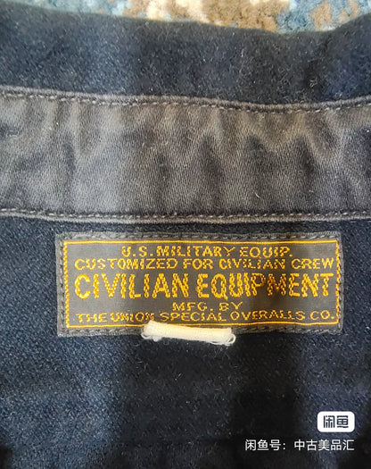 Freewheelers Deep Blue Navy Shirt