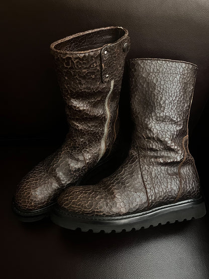 Rick Owens High-Top Military Boots