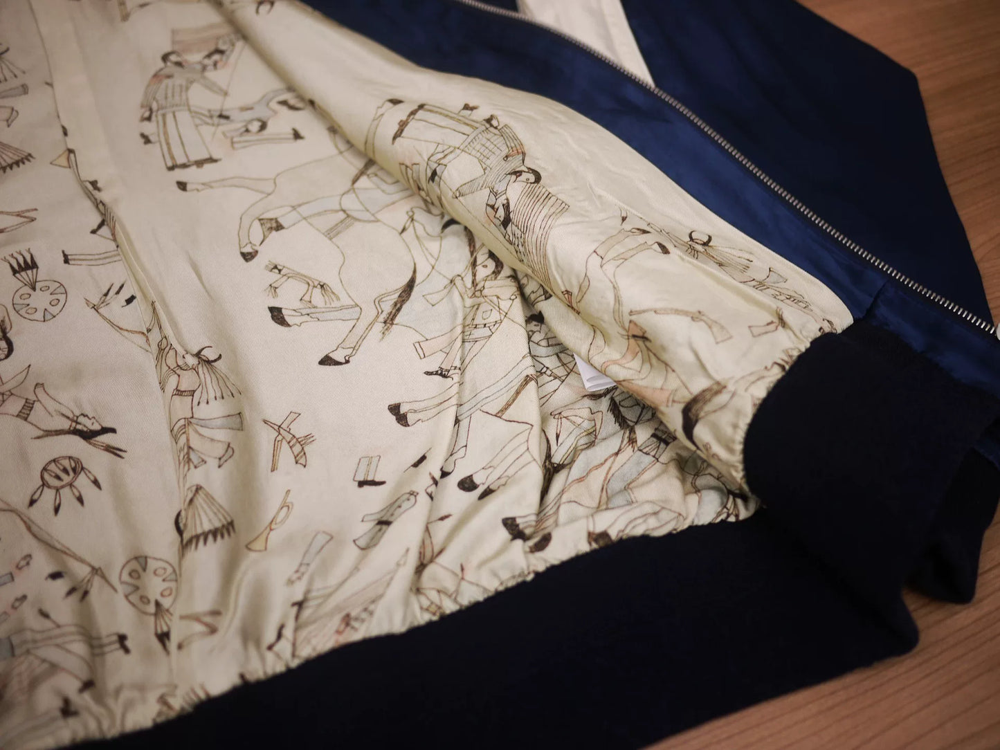 visvim ict douglas jkt in navy