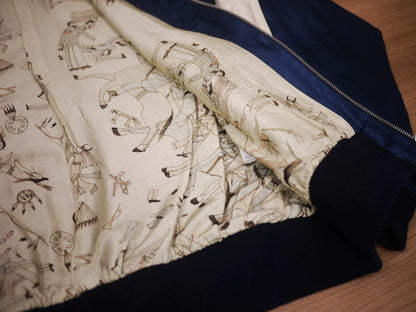 visvim ict douglas jkt in navy