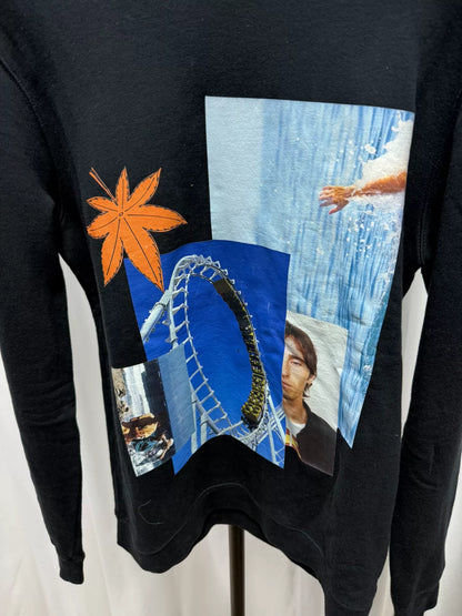 Raf Simons Graphic Long Sleeve Sweatshirt