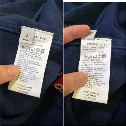 VISVIM 15AW ICT Black Elk Flannel