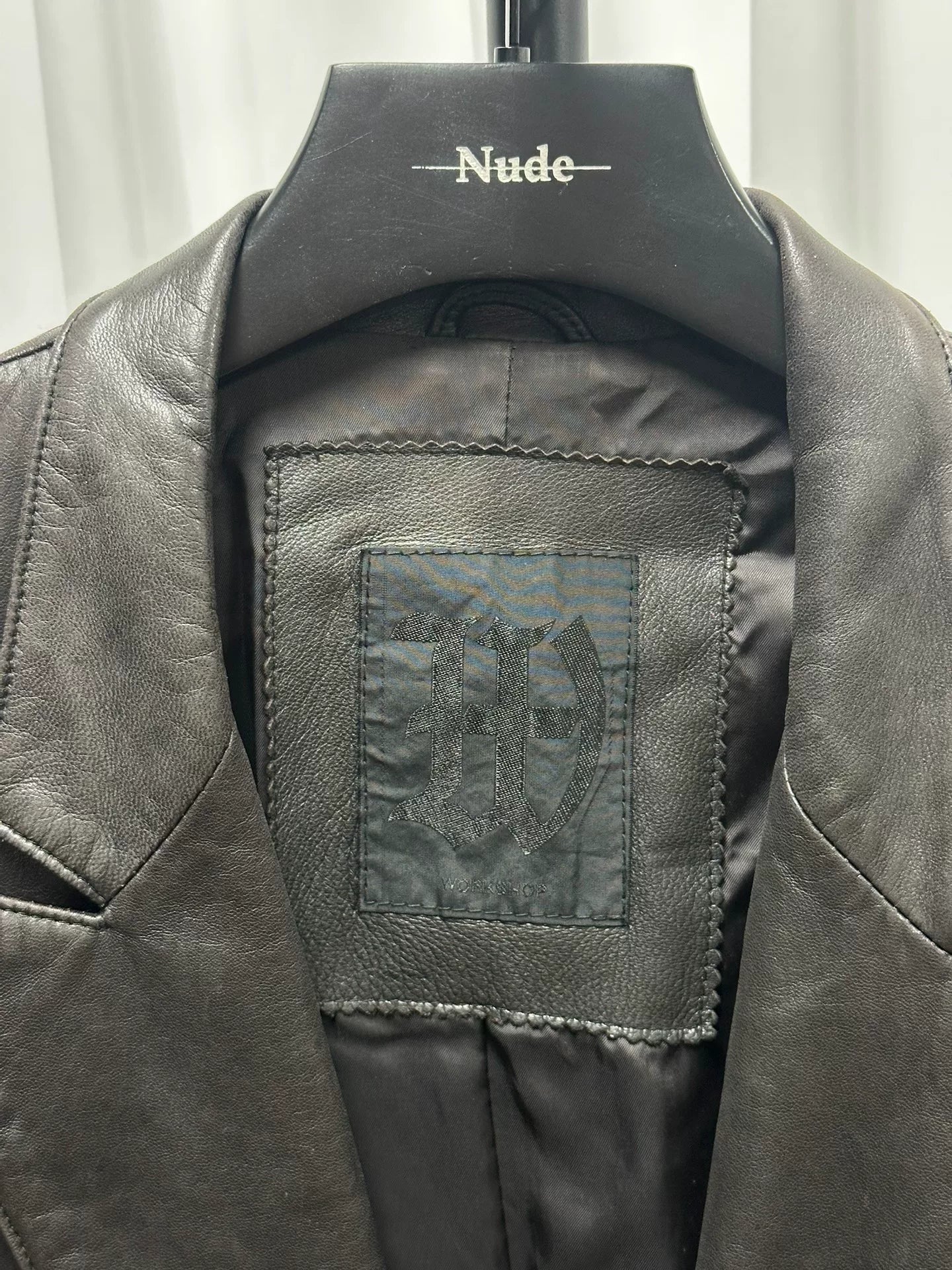 Yohji Yamamoto Leather Coat for Women