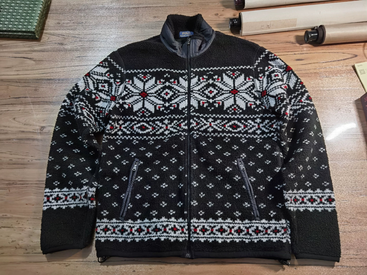 RRL Navajo Southwest Fleece Jacket