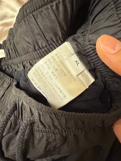 givenchy logo nylon athletic shorts