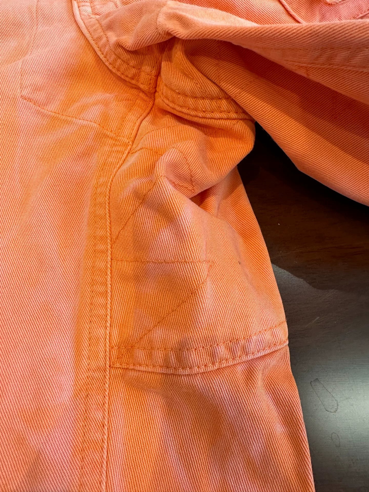 Ralph Lauren Orange Multi-Pocket Vintage Shorts