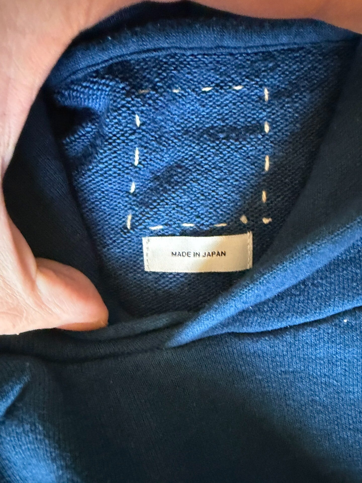 visvim ict Indigo Dyed Sweatshirt Size 3