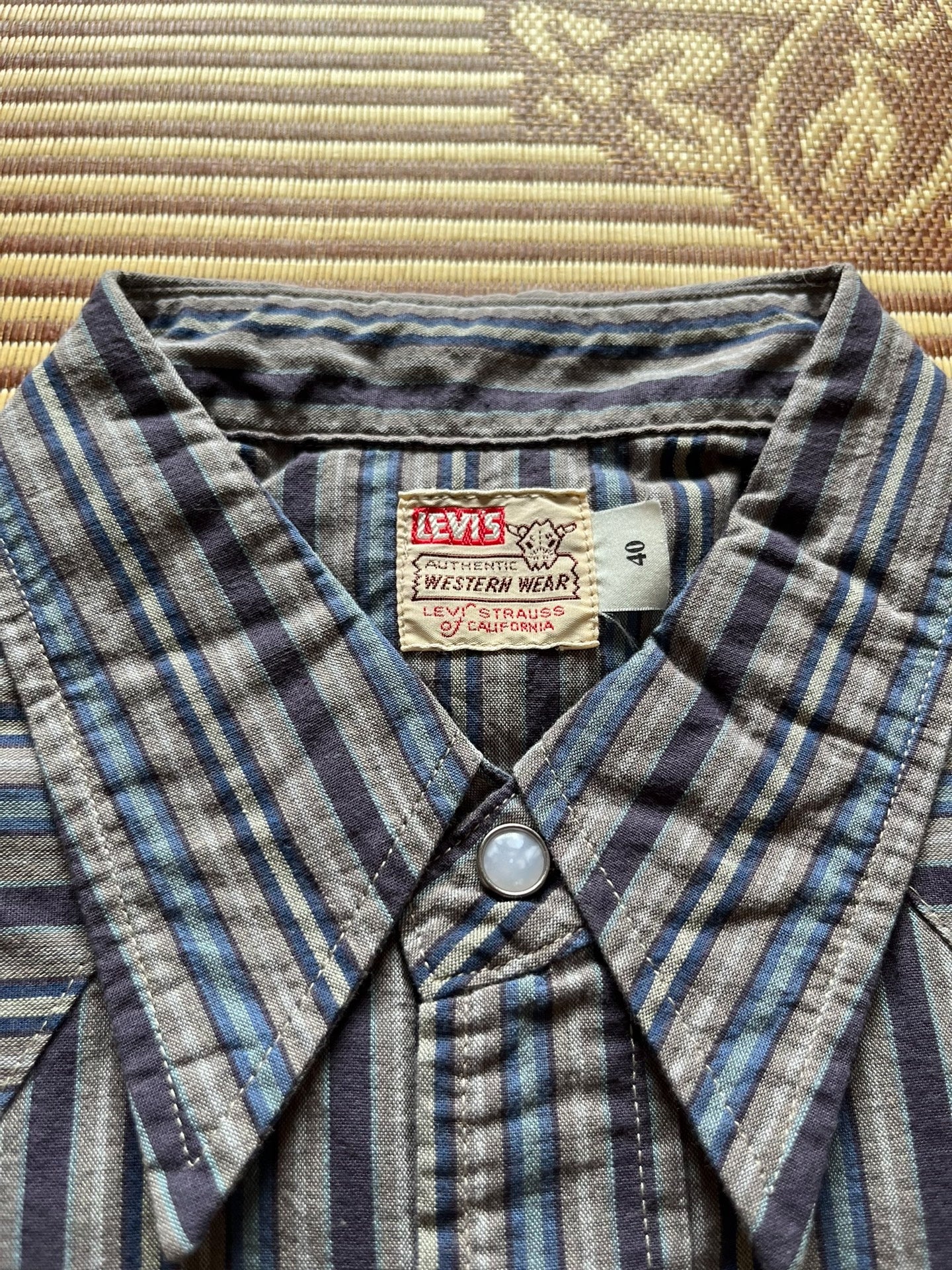 Levi's LVC Japan Long-Sleeve Striped Shirt