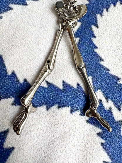 vivienne westwood skeleton necklace large size