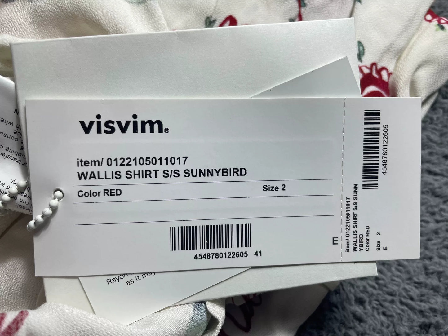 Visvim 22s Wallis S/S Sunnybird Shirt