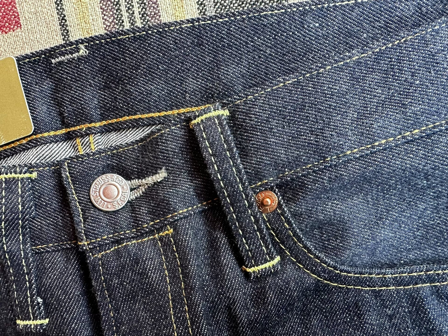 levi’s lvc 1954 501zxx selvage jeans