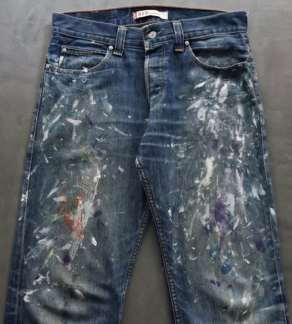 Vintage Levis 512 Distressed Denim Pants