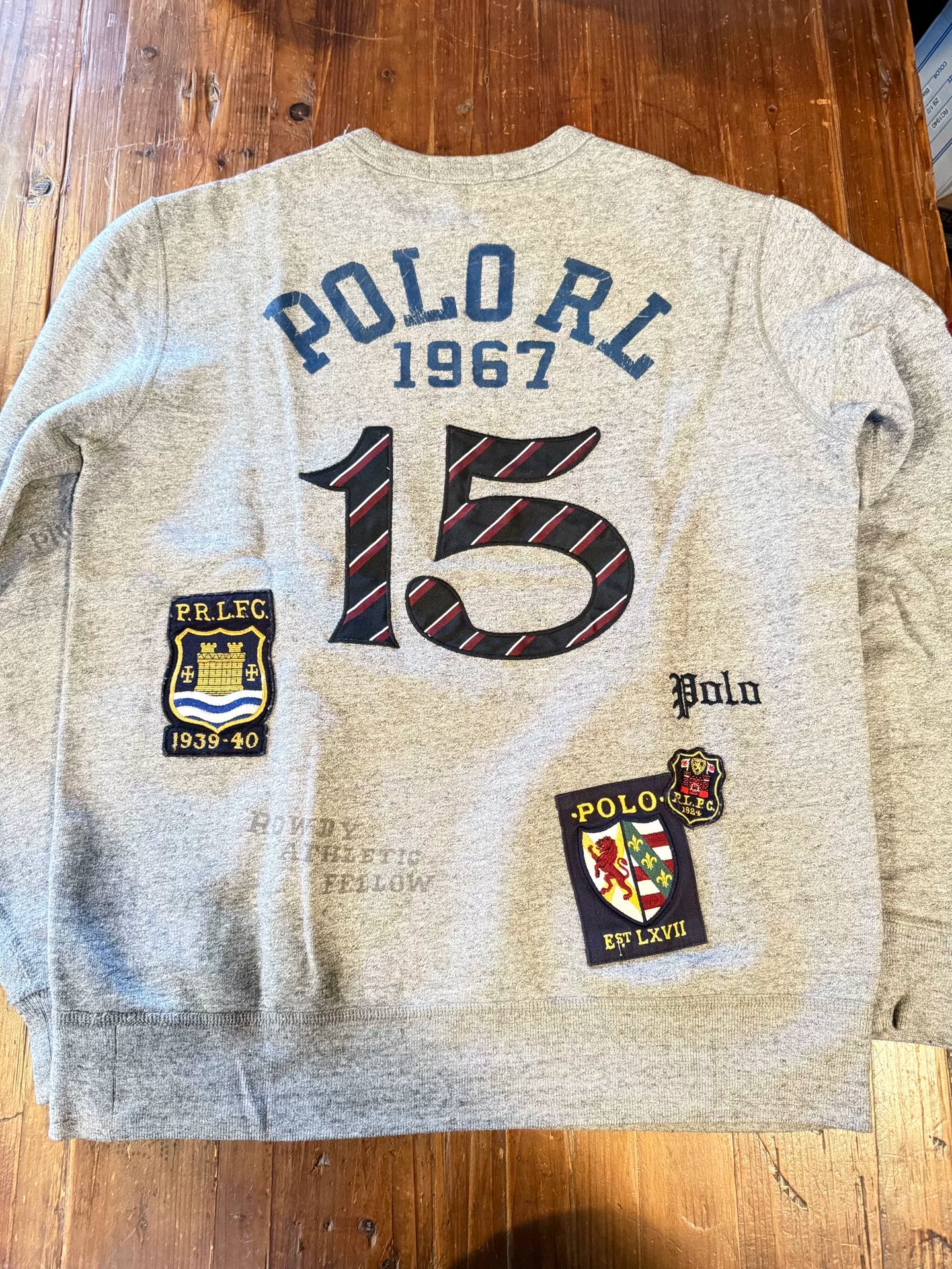 Polo Ralph Lauren Gray SP Size Top