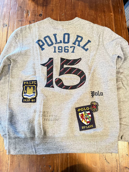Polo Ralph Lauren Gray SP Size Top