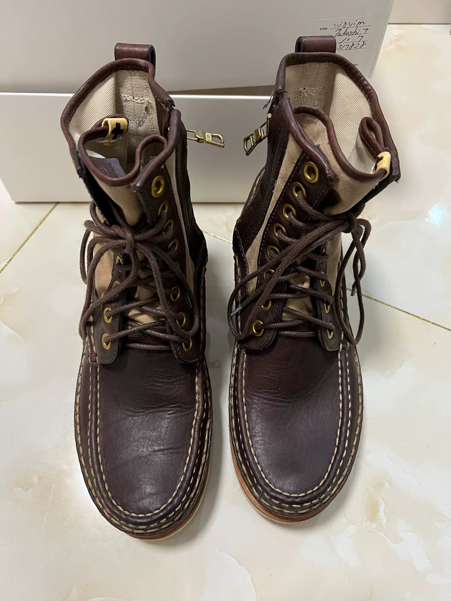 visvim 14SS Spot Grizzly Boots Folk