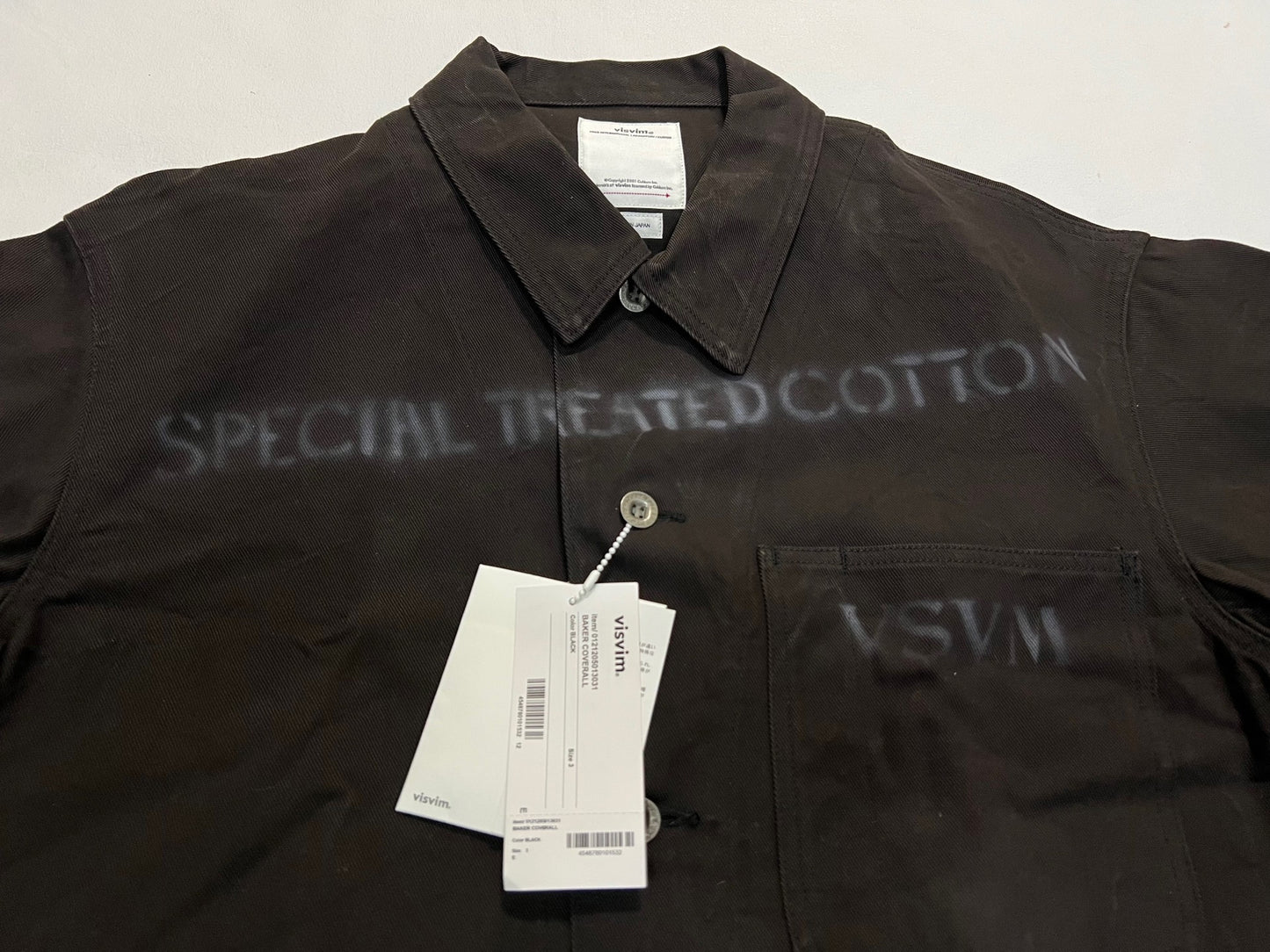 VISVIM 21AW BAKER COVERALL