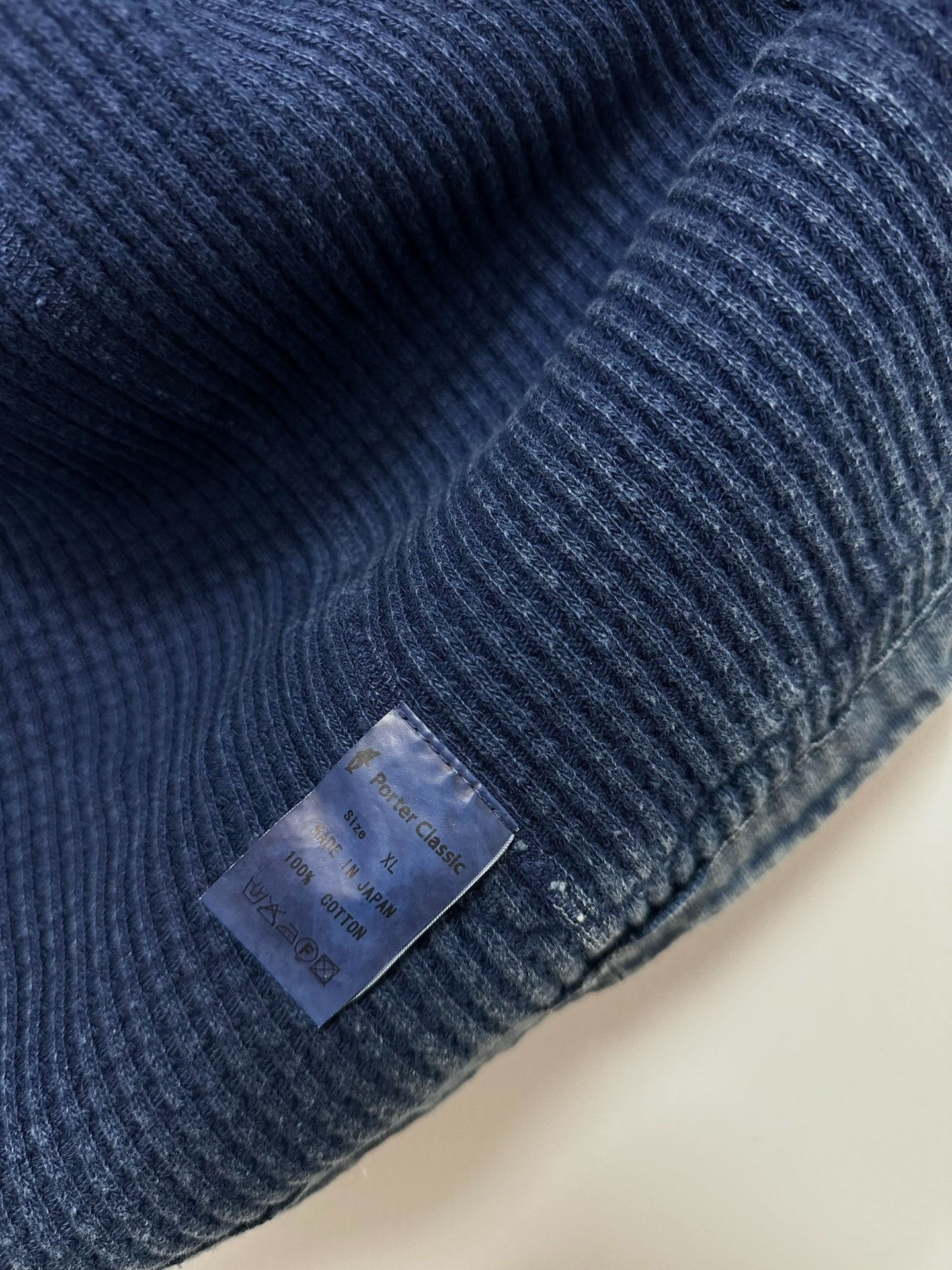 PORTER CLASSIC Indigo Double-Breasted Jacket
