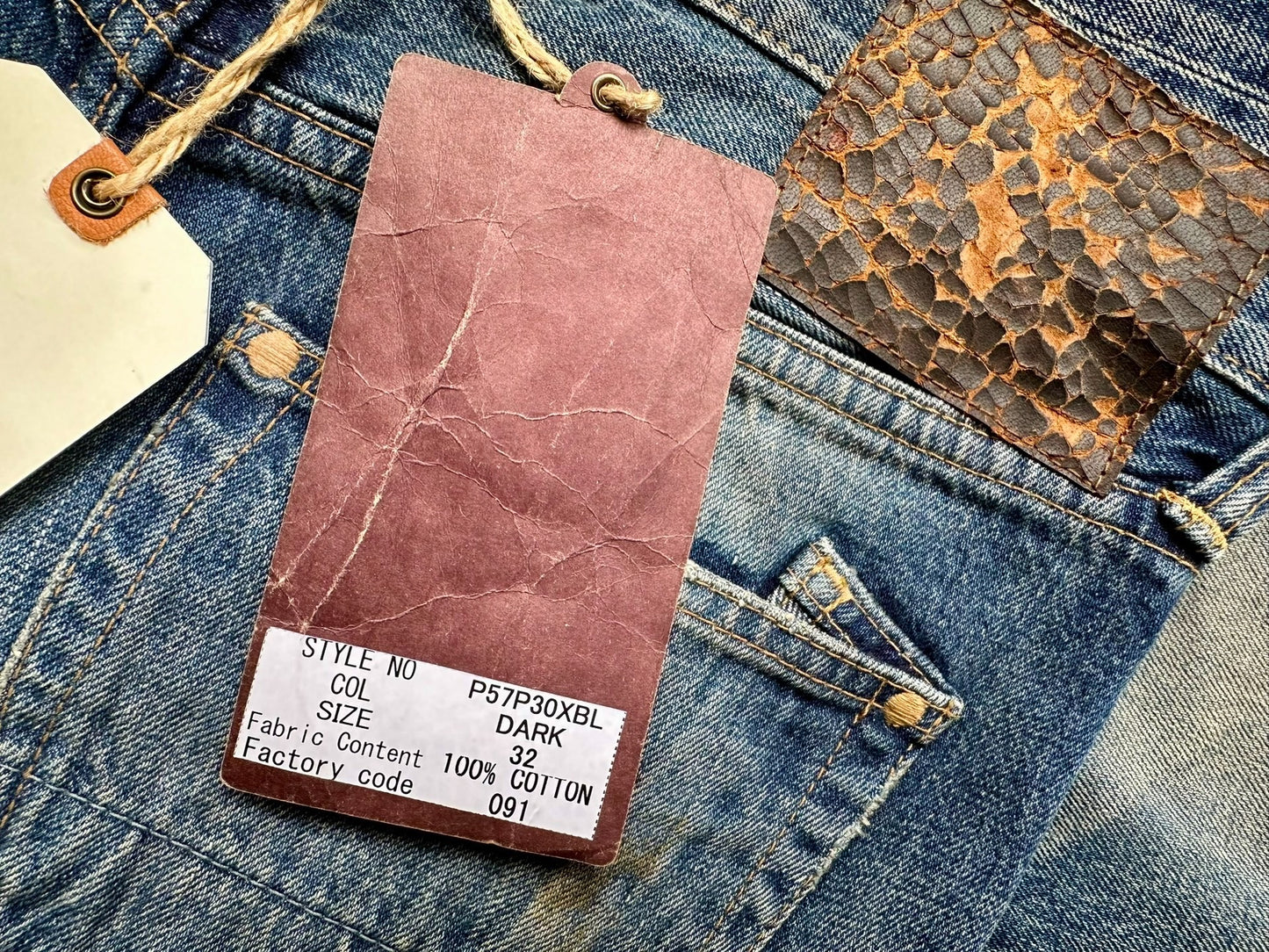 Prps Noir Heavy Washed Splatter Distressed Jeans