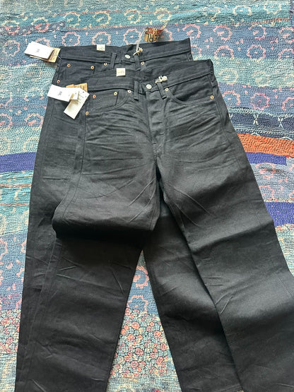 rrl ralph lauren washed vintage denim pants