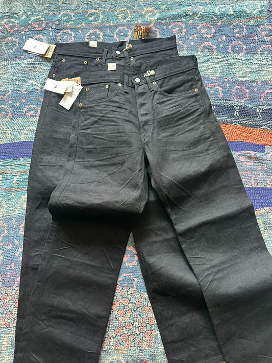 rrl ralph lauren washed vintage denim pants