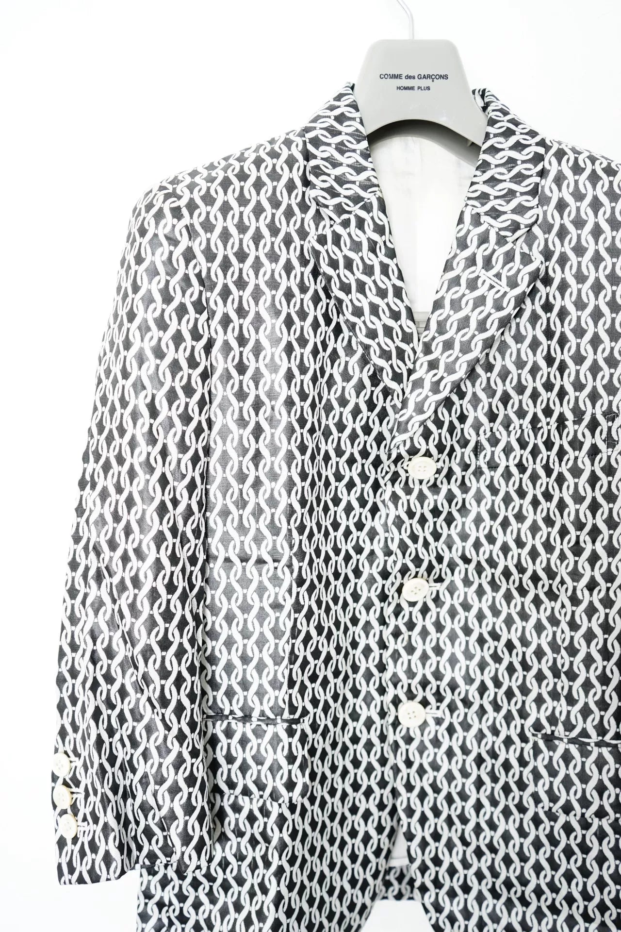 Comme des Garçons CDG Acetate Blend Blazer