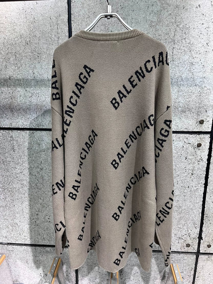 Balenciaga Letter Sweater Size S