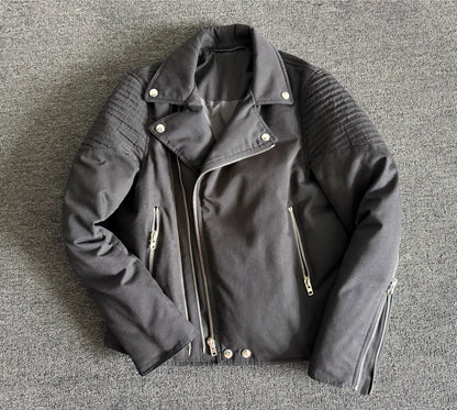 Givenchy Black Cotton Puffer Rider Jacket