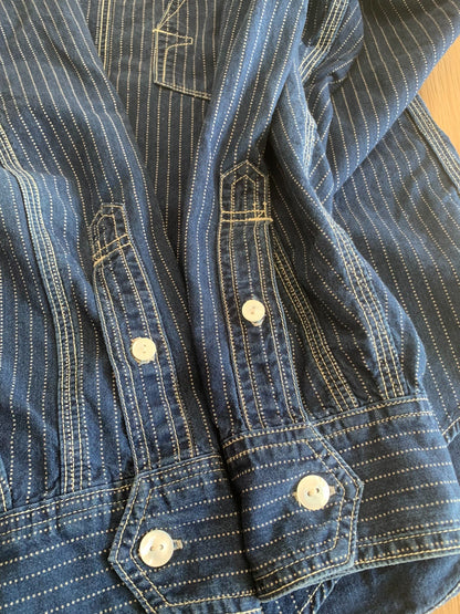 FREEWHEELERS Discharge Print Vintage Shirt