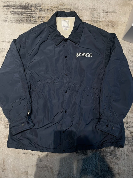 visvim coach subsequence jacket in lake blue