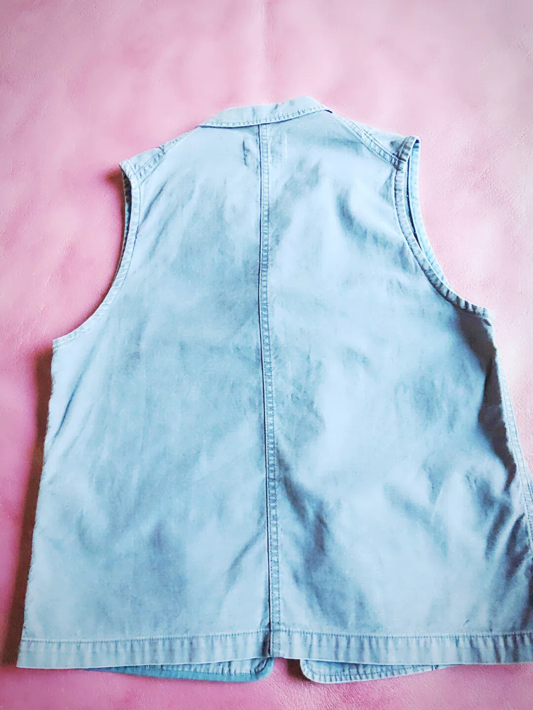 Porter Classic Indigo Hand Patchwork Vest