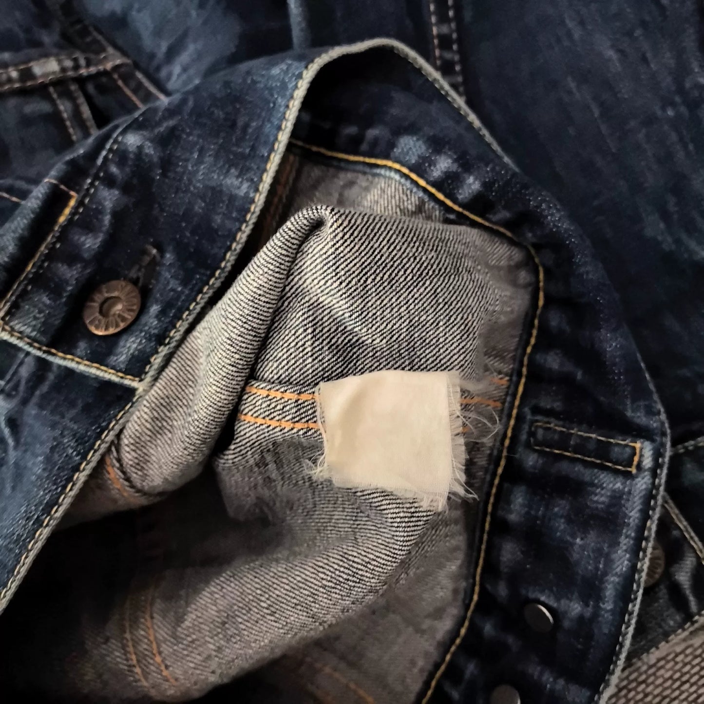 Tenderloin K-7 Denim Jacket with Copper Buttons