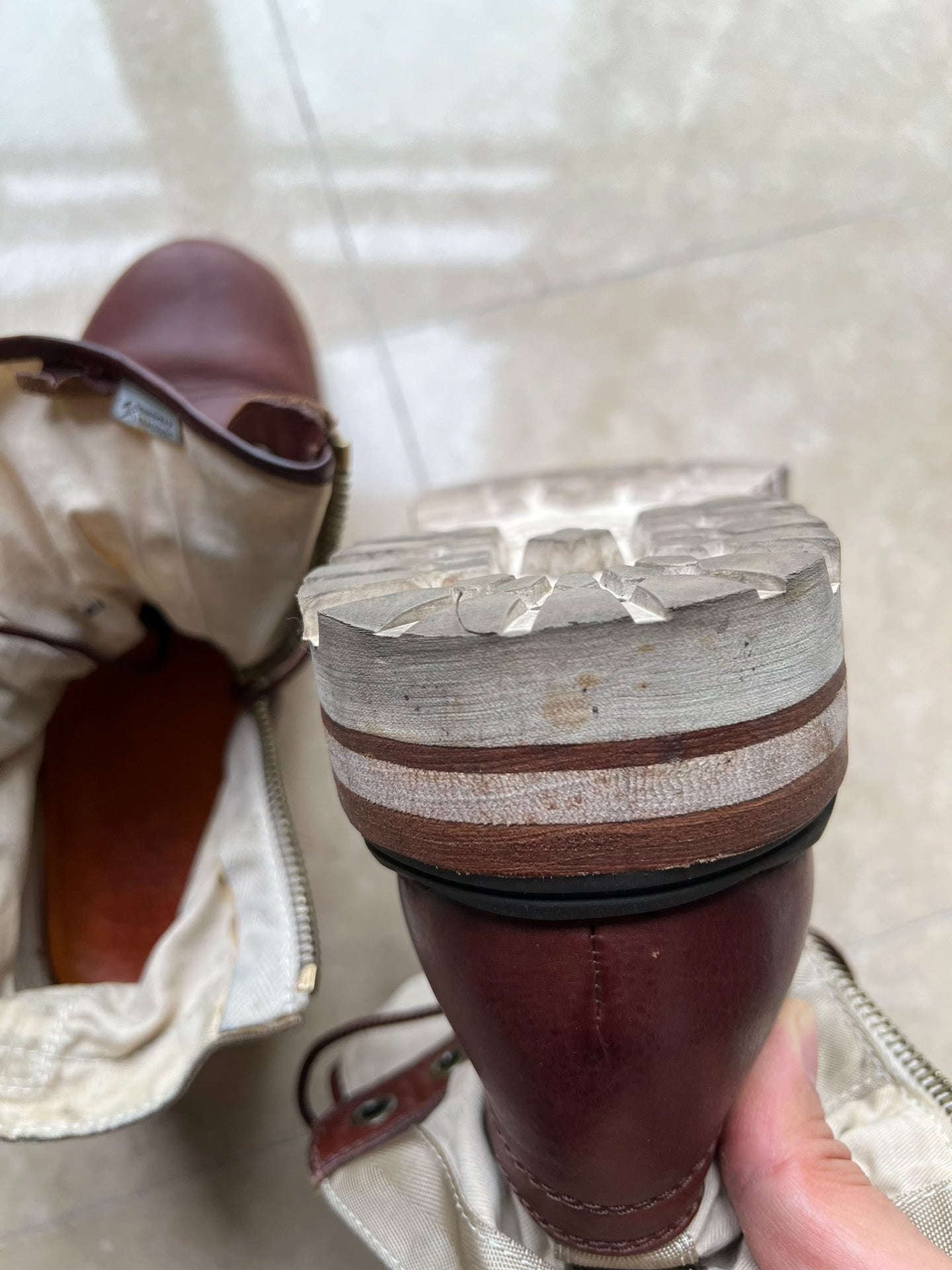 Visvim 7HOLE 73-FOLK Military Boots