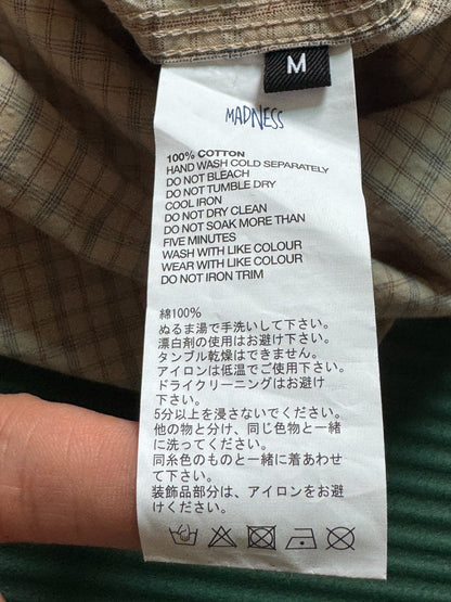 MADNESS 26SS Mini Check BD Shirt