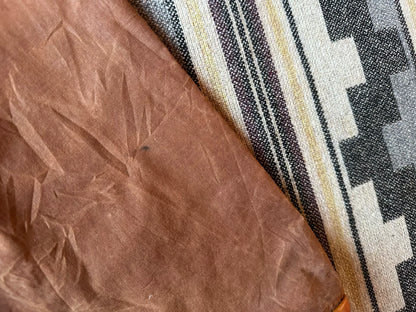 vintage kapital waxed fabric jacket