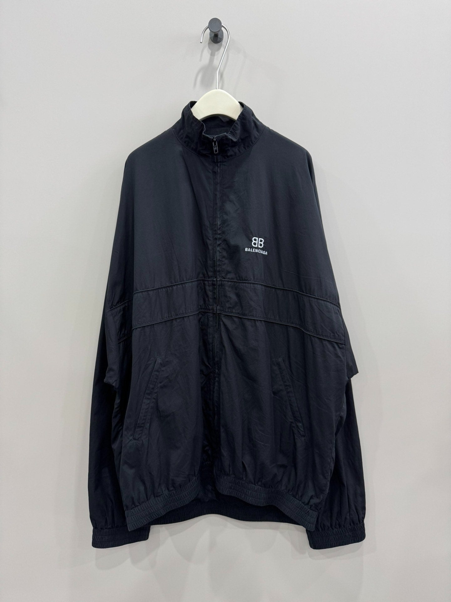 Balenciaga Embroidered Jacket in Black