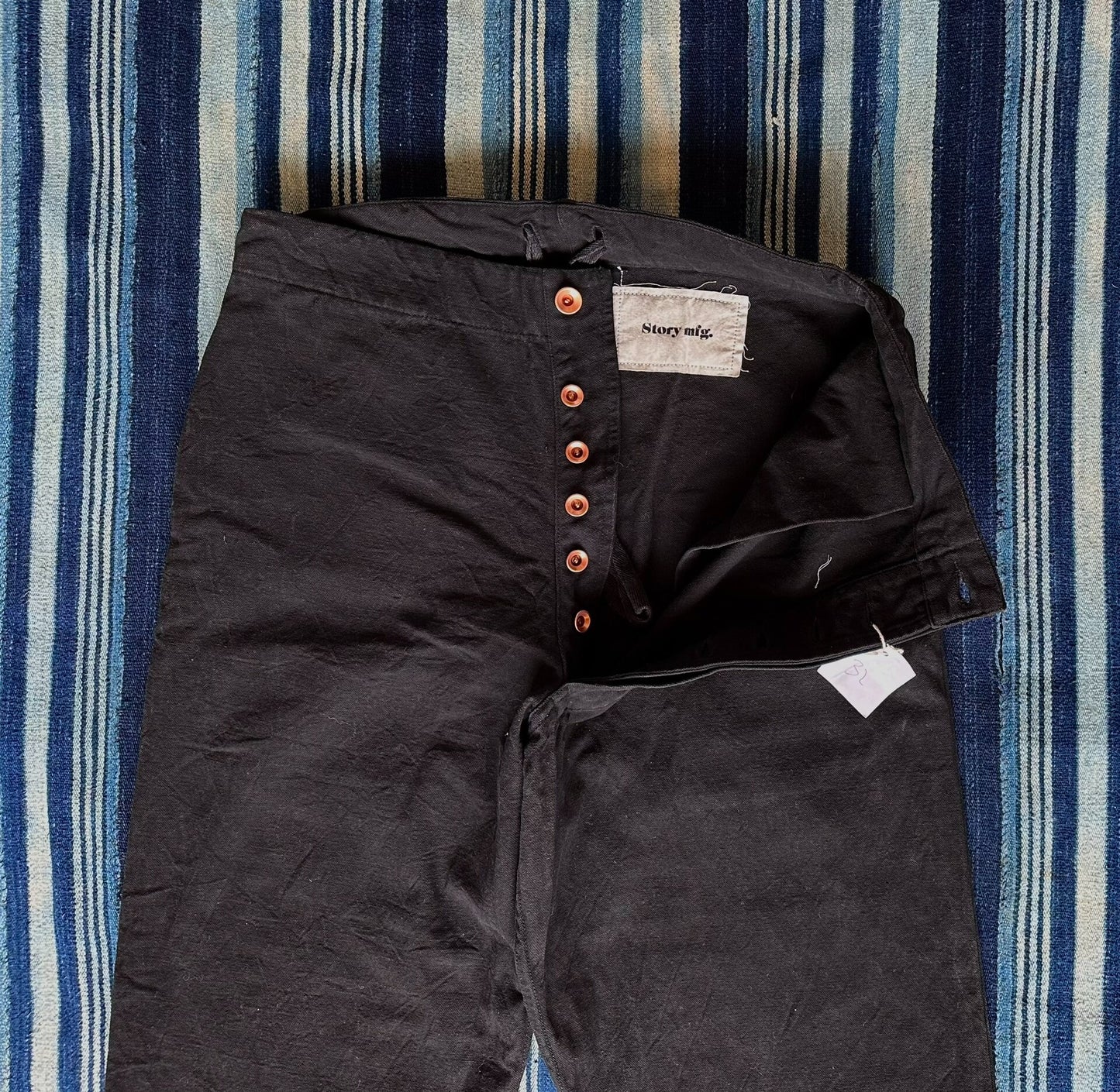 Organic Dyed Loose Fit Casual Pants