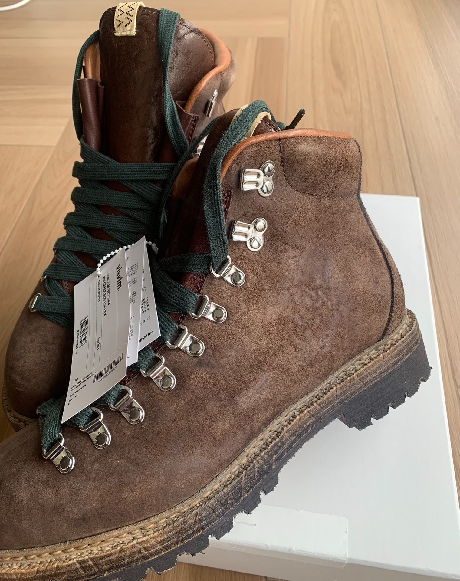 VISVIM WHYMPER BOOTS-FOLK