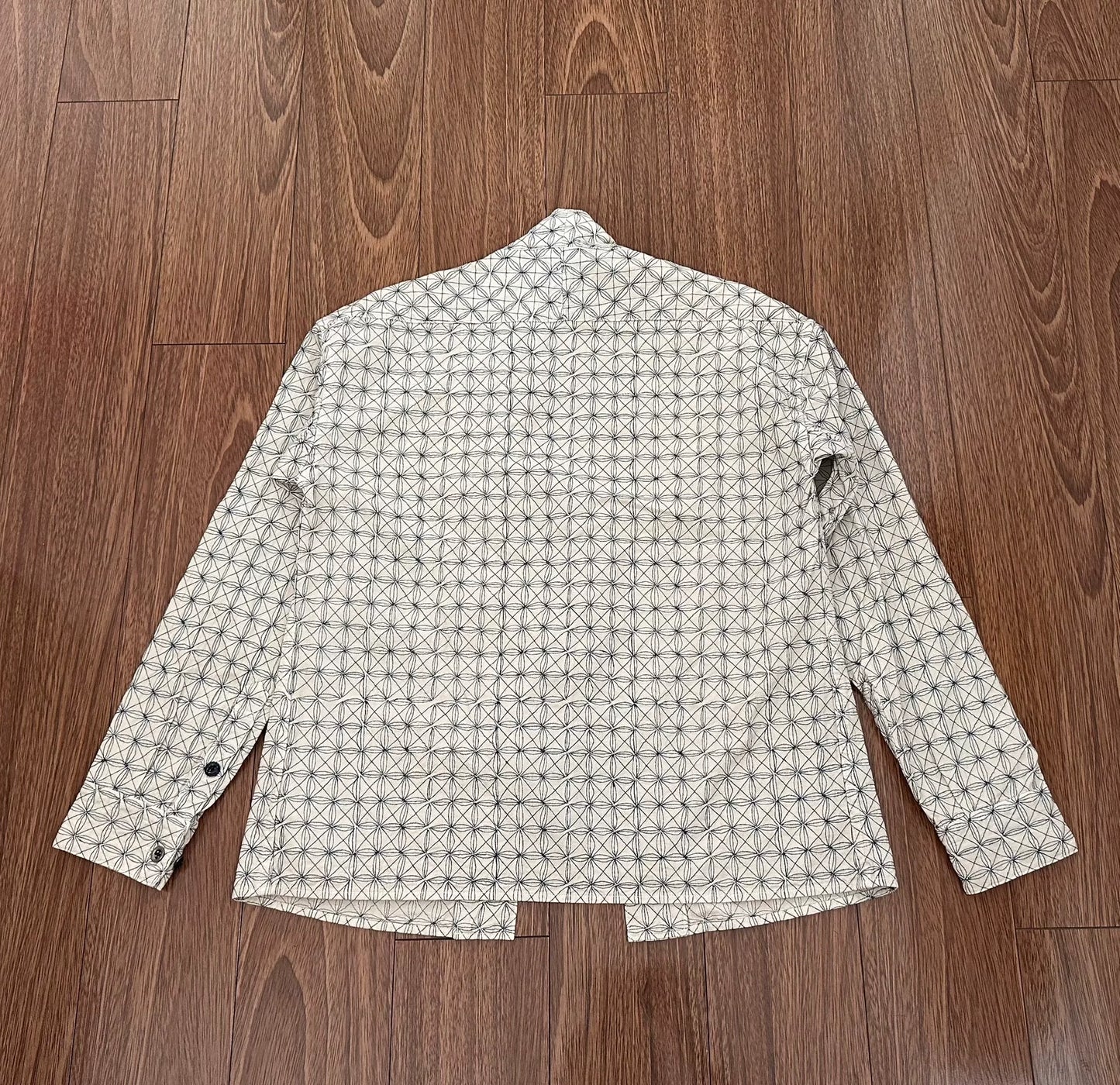 visvim ict lhamo shirt with white embroidery