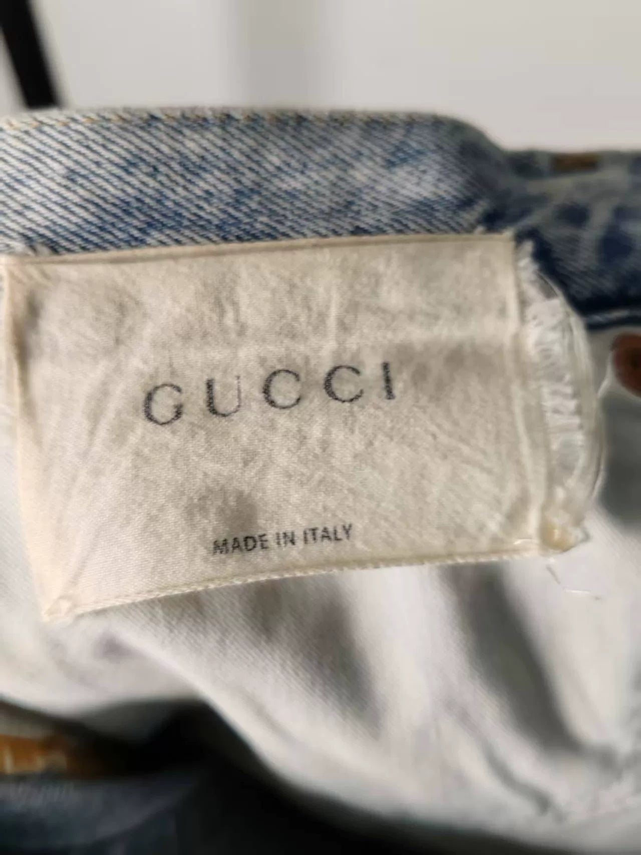 Authentic Gucci Denim Jeans for Sale