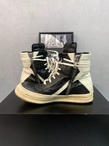 Rick Owens Geobasket High Top Sneakers