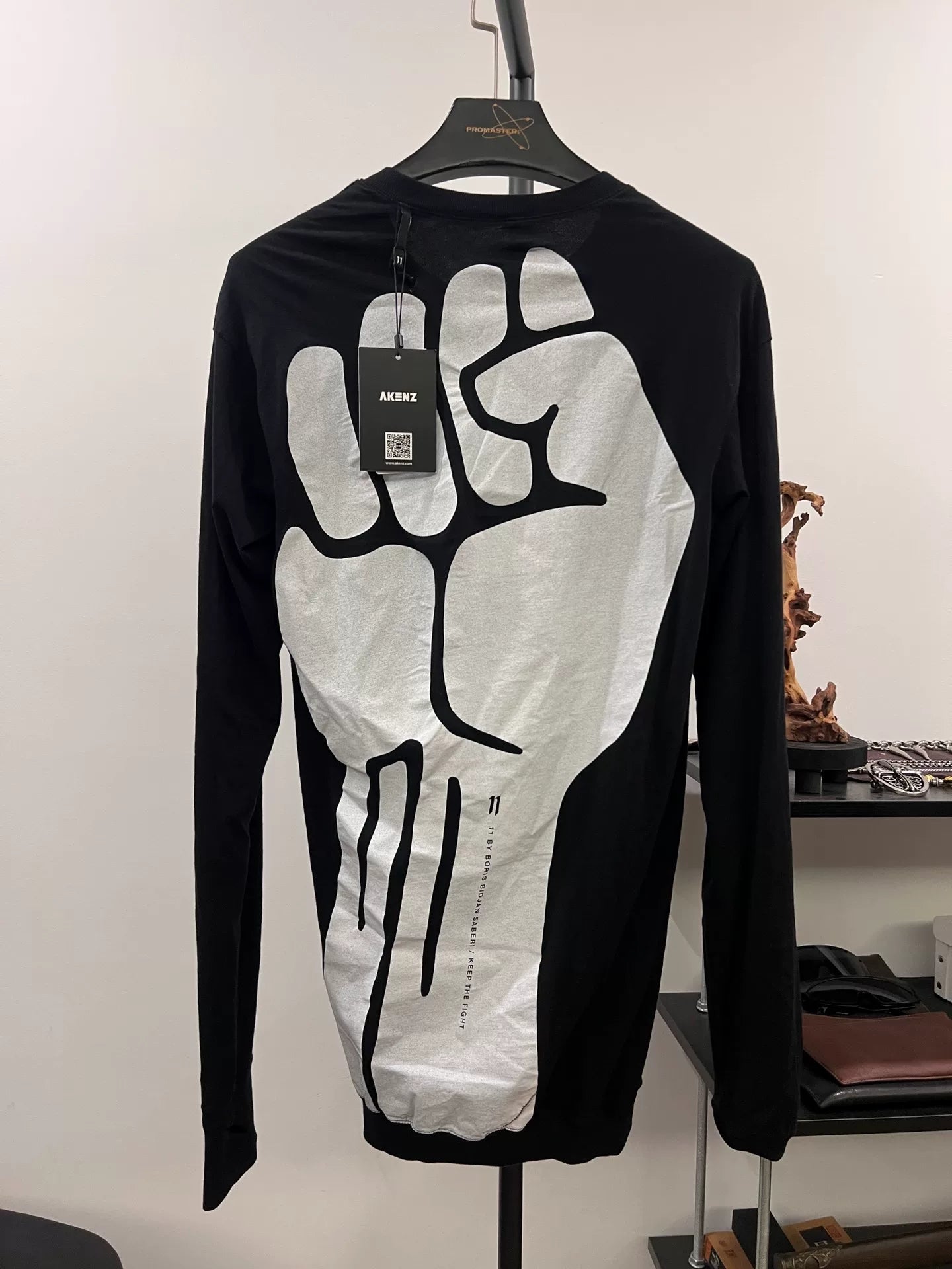 Boris Bidjan Saberi 11by BBS reversible sweatshirt
