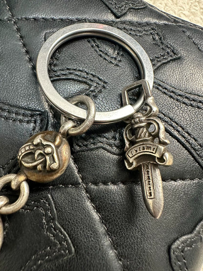Chrome Hearts Celtic Dragon Sword Keychain
