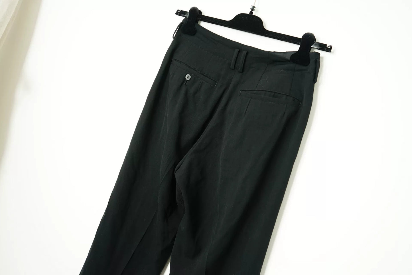 Yohji Yamamoto Spring Summer Pleated Suit Pants