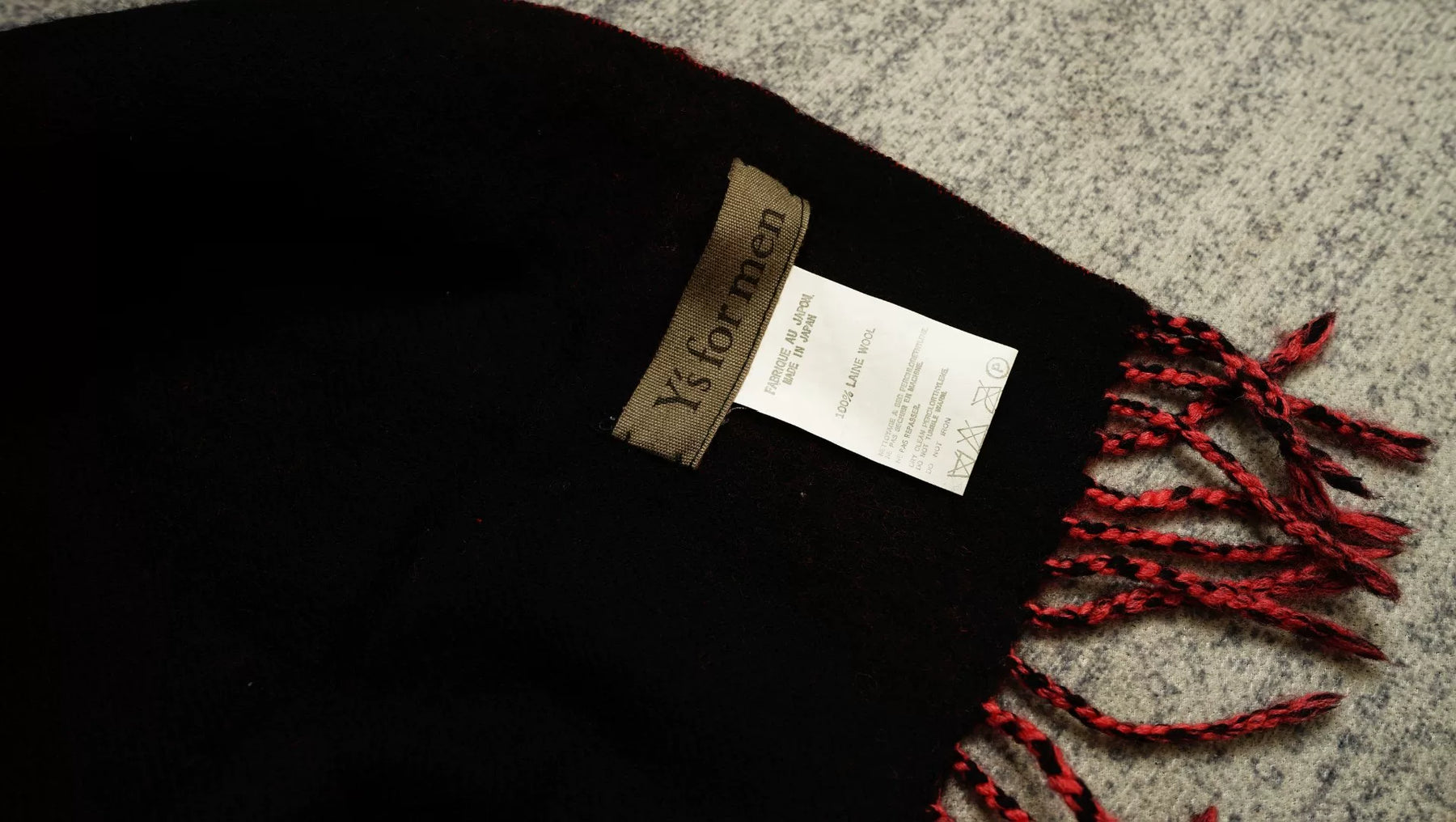 Yohji Yamamoto Y's for Men Towel