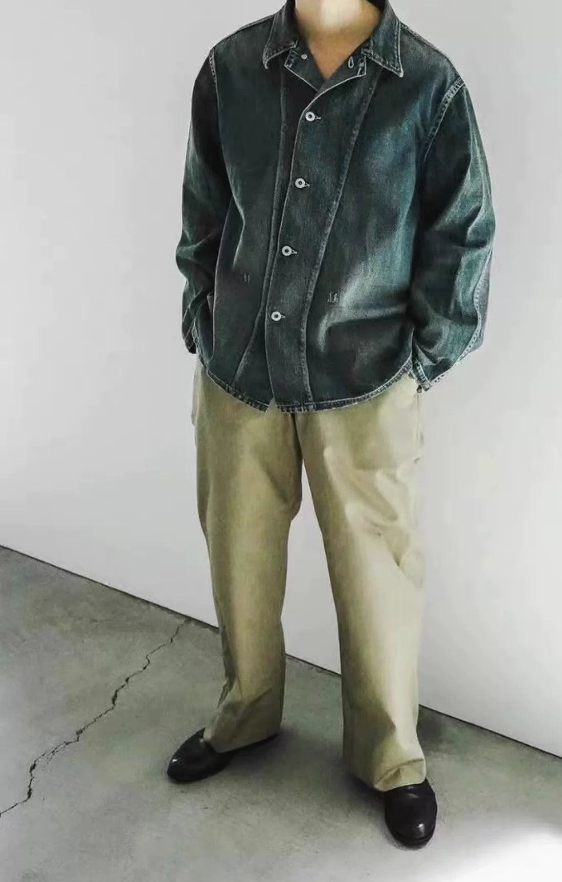 A.PRESSE Vintage Denim Jacket