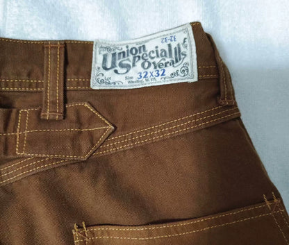Brown Freewheelers Work Pants Size 32